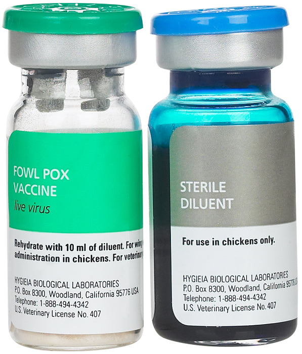 Fowl Pox Vaccine 1000 dose