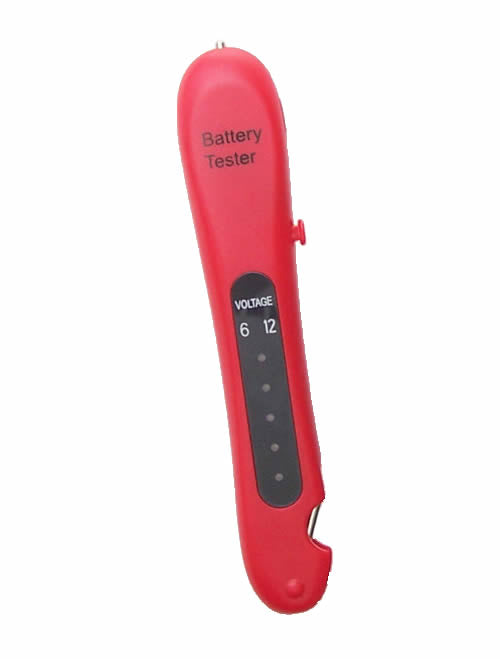 BATTERY TESTER RED