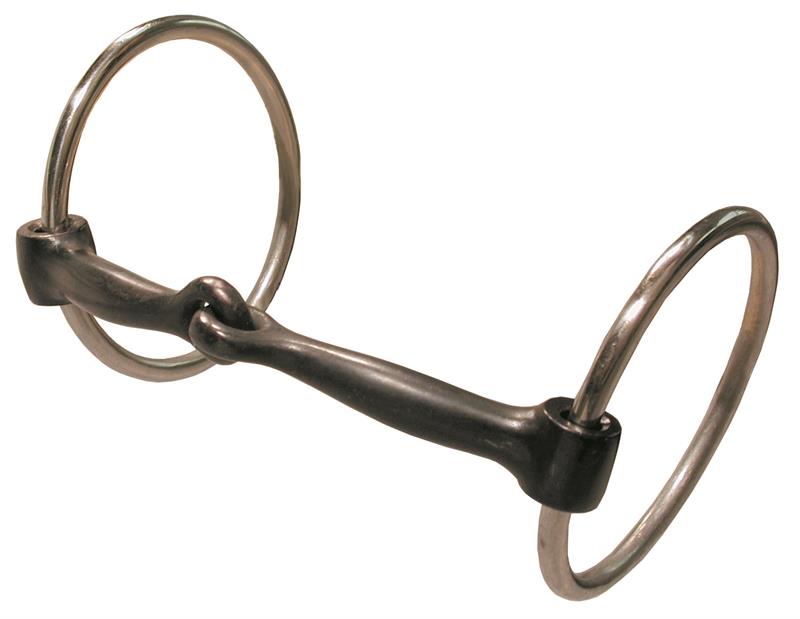 BIT, SS RING SNAFFLE, 5" SI MOUTH