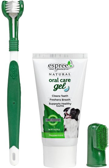 Espree Oral Care Kit for dogs.