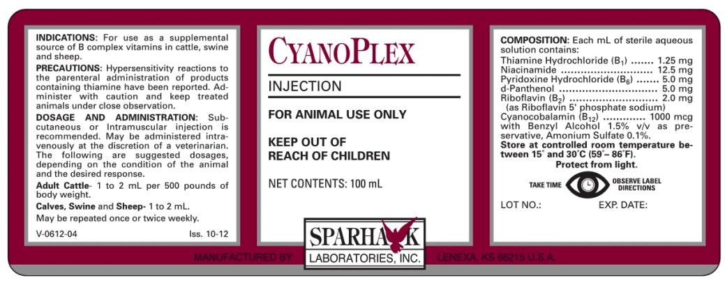 CYANOPLEX INJECTION 100 ML