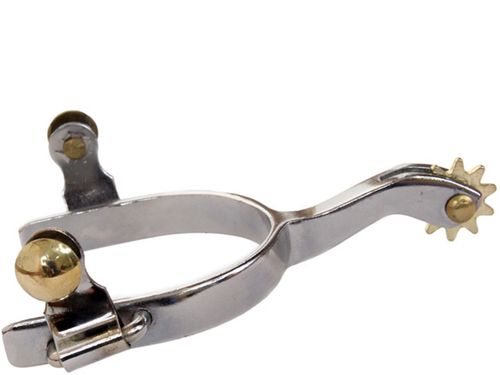 Weaver Ladies' Chrome Plated Roping Spurs